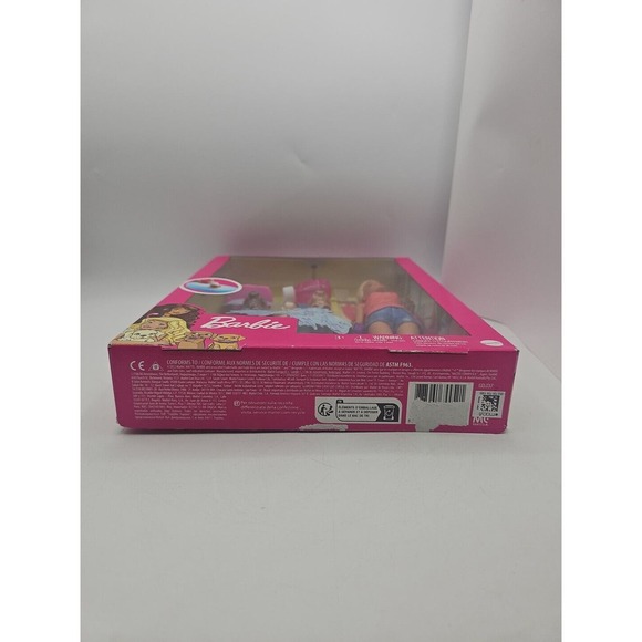 Mattel Barbie Puppy Bath Time Doll Set With Extra Outfits Box Damage - Picture 7 of 9